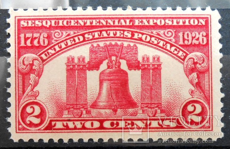 1926 г. США 2 цента Выставка (**), фото №2