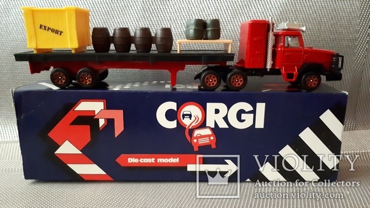 Автомобиль грузовой . Великобритания. "CORGI".1985 г.