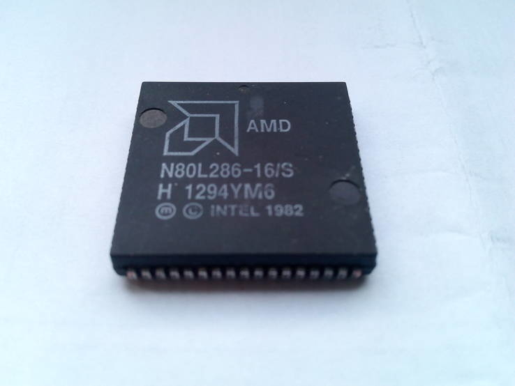 РАРИТЕТ Процессор 80286 286 16Mhz AMD N80L286-16/S, фото №3