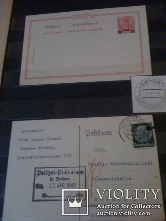 Открытки 3 Рейха прошедшие почту, фото №11