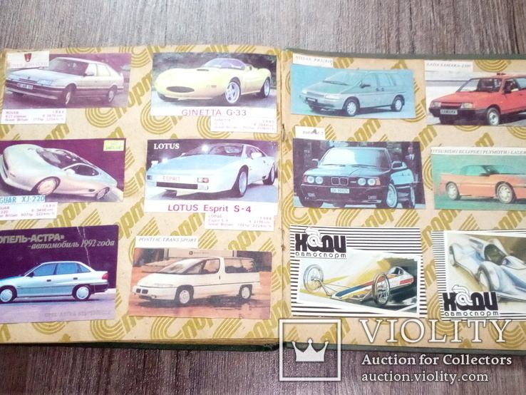 Альбом с календариками и открытками 1990-93 год., фото №13