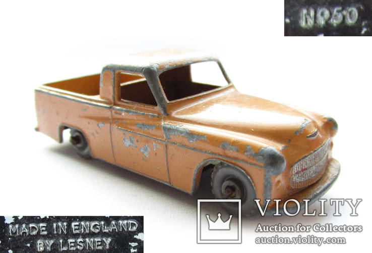 MATCHBOX RW №50 COMMER PICK-UP MK VIII пикап England 1958 года., фото №2