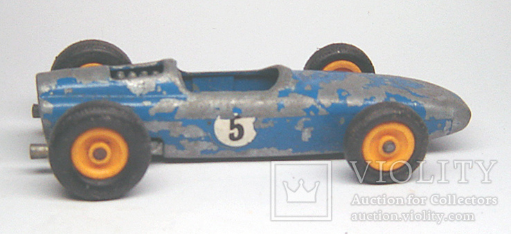 MATCHBOX Матчбокс Lesney N 52 Blue BRM гоночная машина 1965 года., фото №8