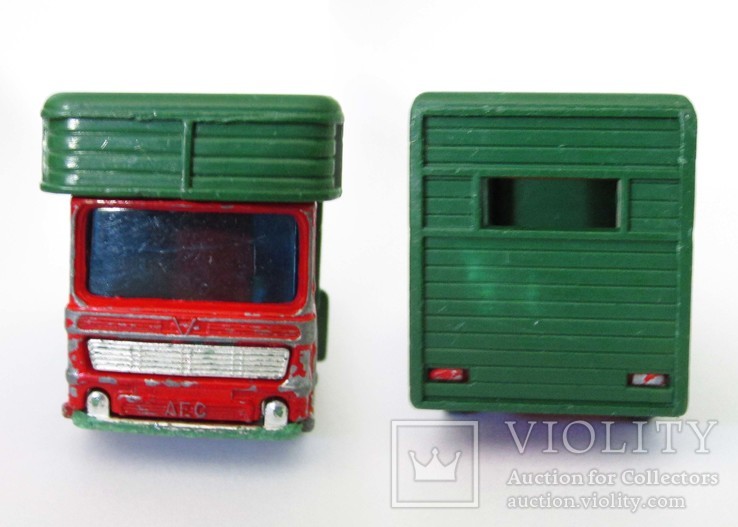 MATCHBOX Матчбокс №17 Ergomatic Cab Horse Box коневоз England 1969 год., фото №9