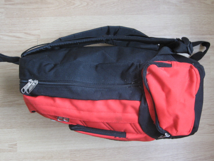 Plecak dla młodzieży Ground czerwony, numer zdjęcia 3