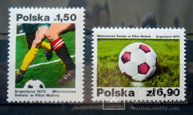 Польша ЧМ 1978 футбол спорт MNH** 2,4 евро