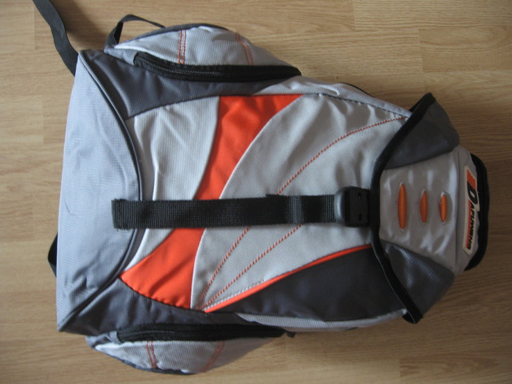 Рюкзак подростковый Olli (серо-оранжевый), фото №2