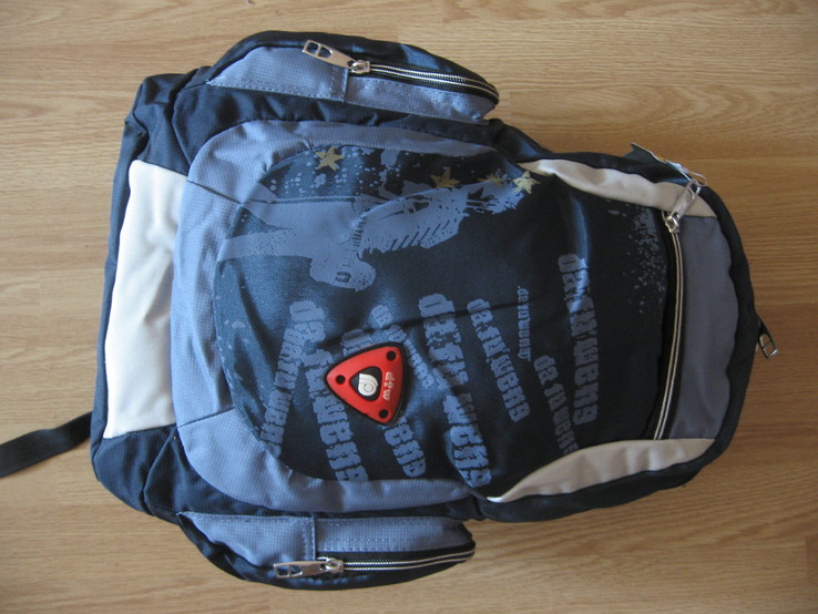 Рюкзак подростковый, фирмы "Olly" (синий), фото №2