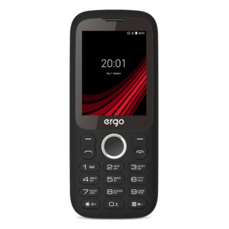 Мобильный телефон ERGO F242 Turbo Dual Sim (black)