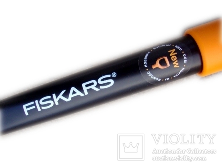 Лопата Fiskars Solid 131417 + Чехол пиксель 85 см, фото №6