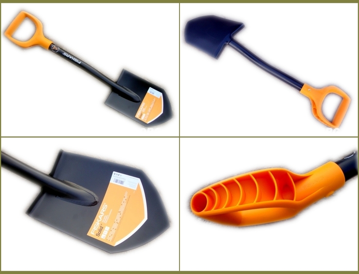 Лопата Fiskars Solid 131417 Саперка Новая Ручка