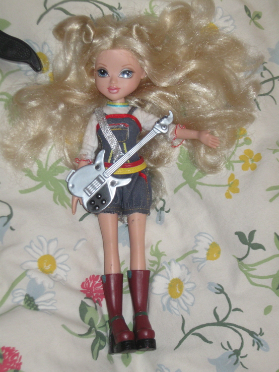 Кукла типа Братц с гитарой 27 см, фото №2