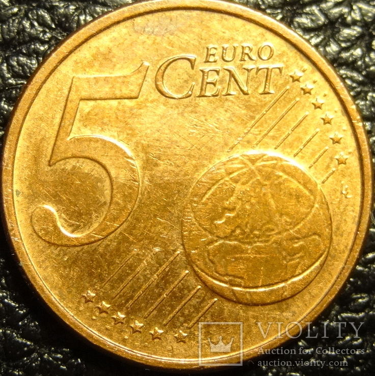 5 євроцентів Німеччини 2002 F, фото №3