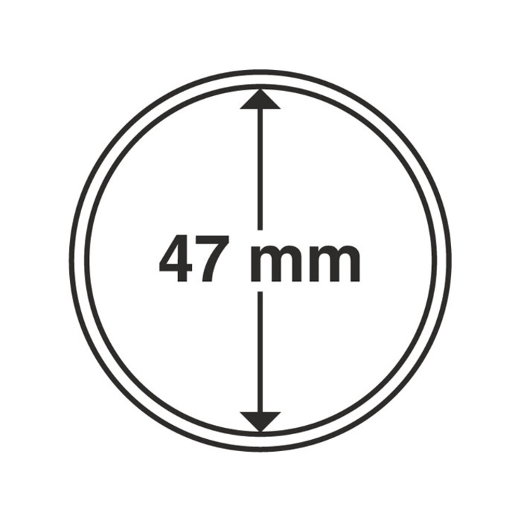 Капсула для монет, внут. диаметр 47 мм Leuchtturm