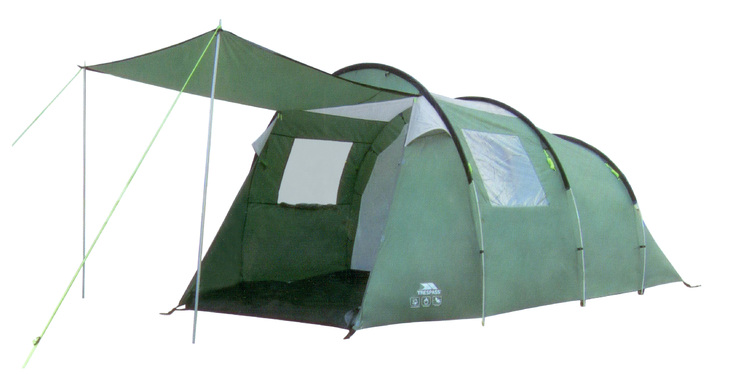 Палатка 4 месная кемпинговая TRESPASS из Англии, numer zdjęcia 5
