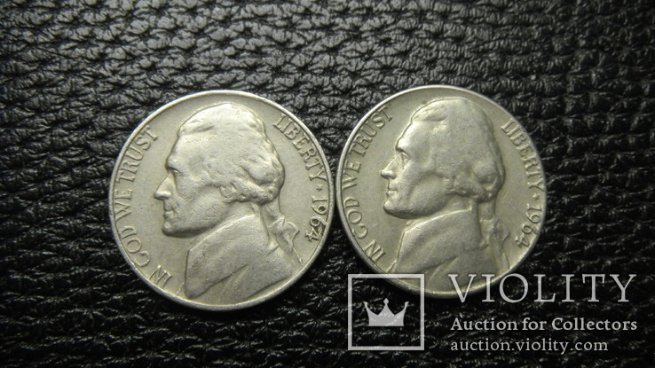 5 центів США 1964 (два різновиди)