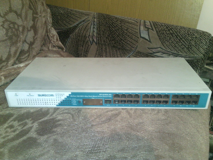 Свитч свич switch 24-портовый SureCom EP-824DX-AS, photo number 2