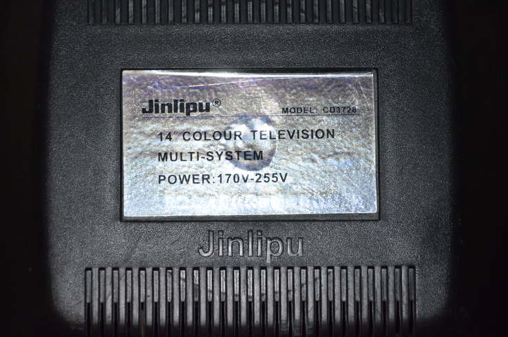 Цветной телевизор Jinlipu cd3728, photo number 4