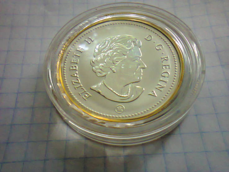 1 доллар серебро Канада,2009 г.в.,100 лет М-К., фото №3