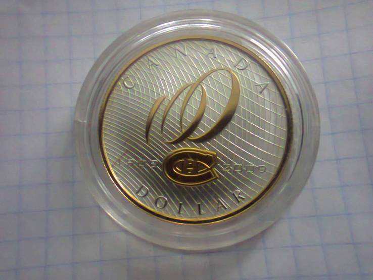 1 доллар серебро Канада,2009 г.в.,100 лет М-К., фото №7
