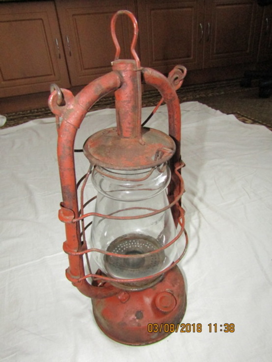   Старовинна гасова лампа., фото №2