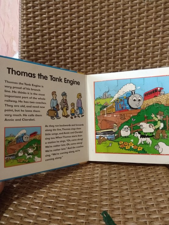 Книга Томас и друзья с Пазлами. Thomas. Оригинал. Отличная, фото №6