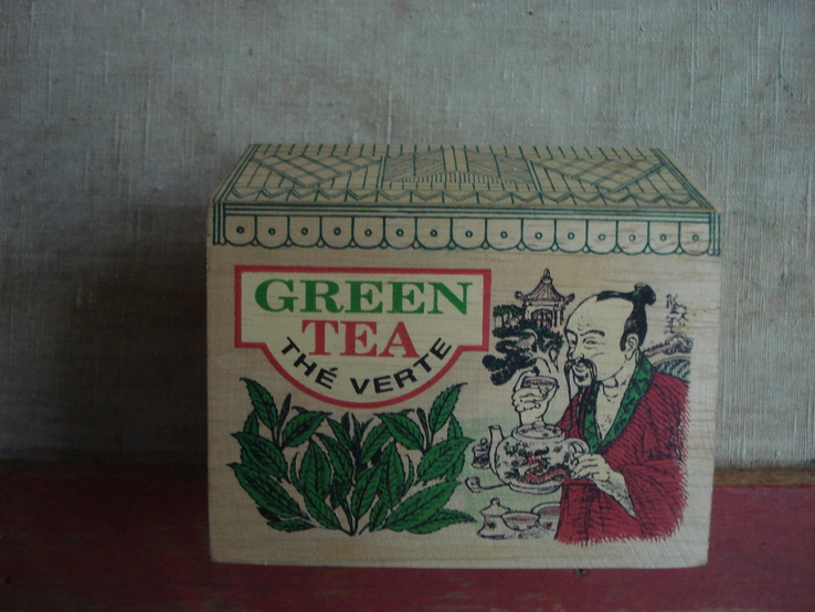 Коробка - домик от зелёного чая., фото №2
