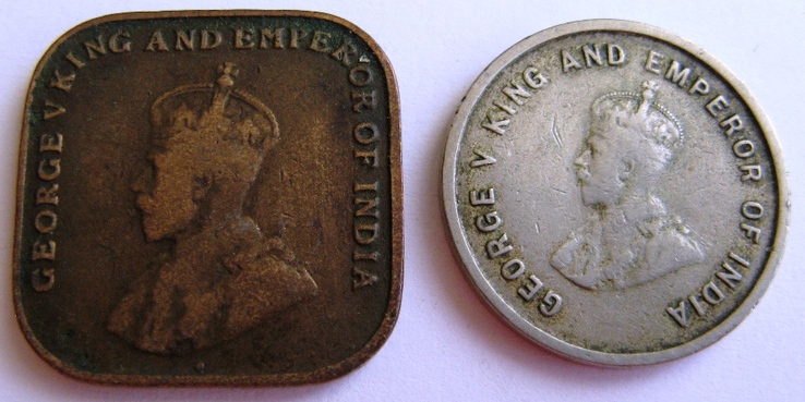 Стрейтс Сеттлементс 5 серебряных центов 1920 "Георгий V", фото №5