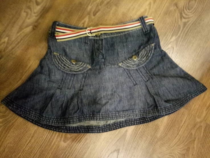 Юбка джинсовая, легкая размер XS, фото №3