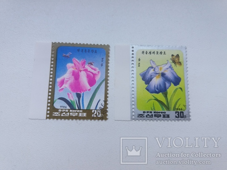 Набір з 2 марок Корея, фото №2