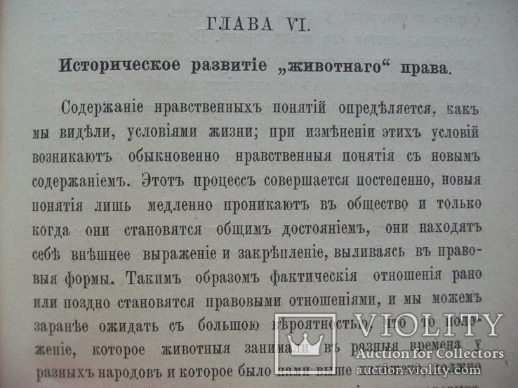 1899 г.  Защита животных (этико-юридический очерк) Вегетерианство, фото №5