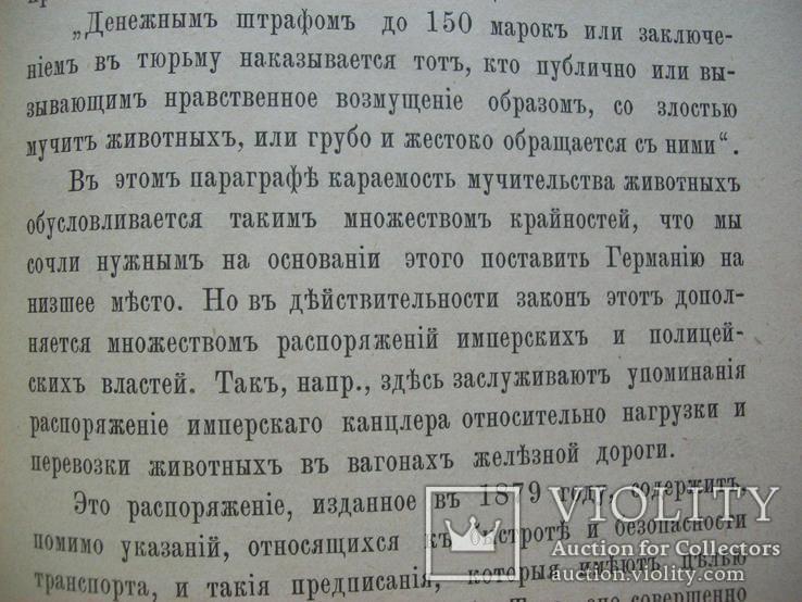 1899 г.  Защита животных (этико-юридический очерк) Вегетерианство, фото №9