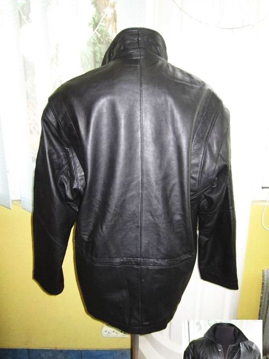 Оригинальная большая кожаная мужская куртка PETROL JACKET. Лот 159, фото №5