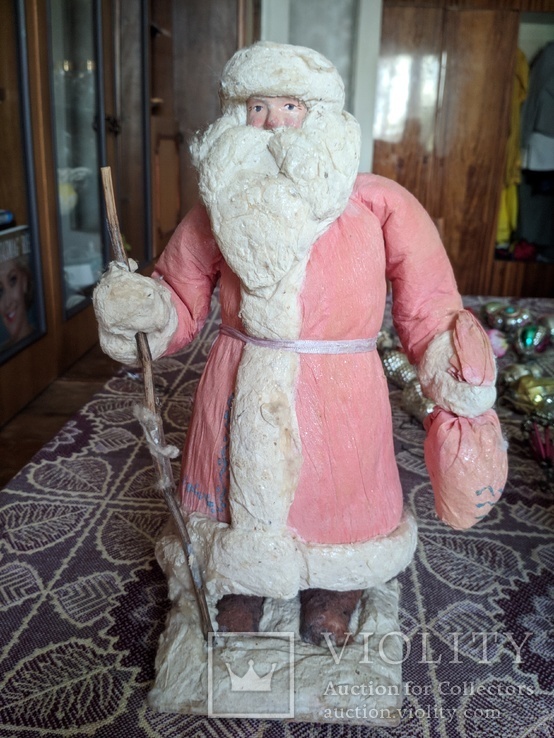 Дед Мороз из ваты 1949г, фото №2