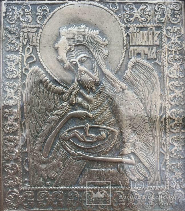 Икона "Иоанна Предтечи" в киоте, фото №4