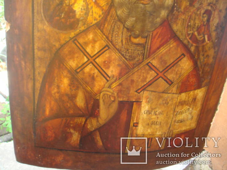 Святой Николай 39 на 32 см, фото №4