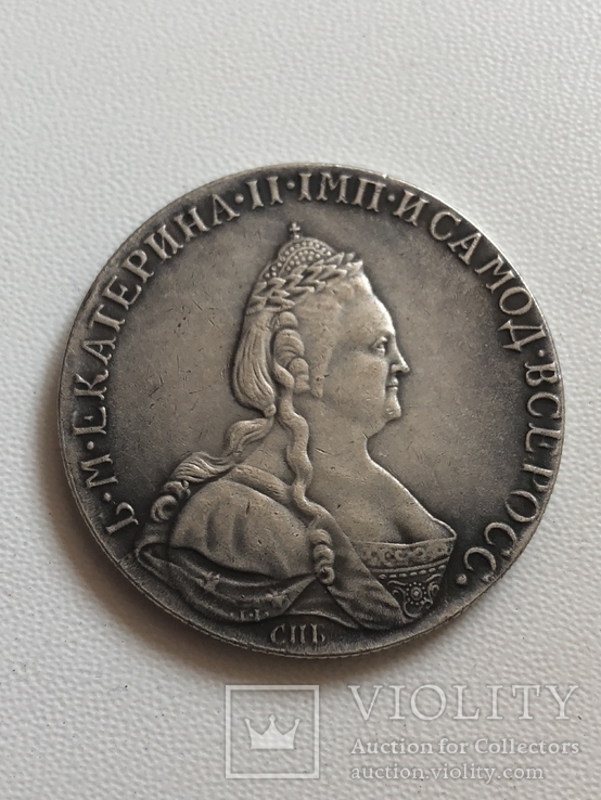 Монета рубль 1783 г. Копия., фото №2