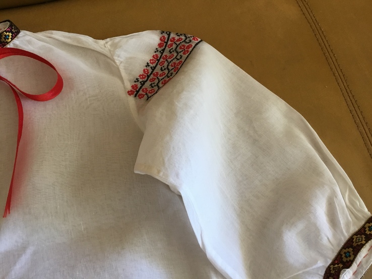 Блузка вышиванка на девочку 4-5 лет, фото №4