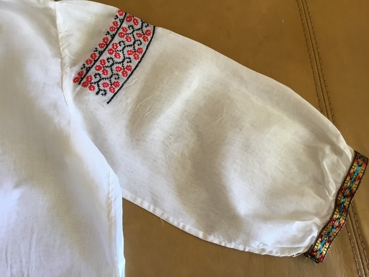 Блузка вышиванка на девочку 4-5 лет, фото №7