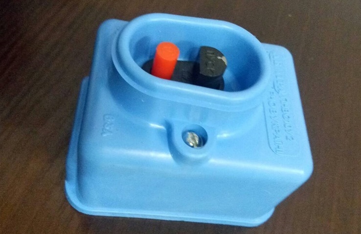 Кнопка пусковая ПНВС 10У2 380В 6,5 А голубая, фото №3