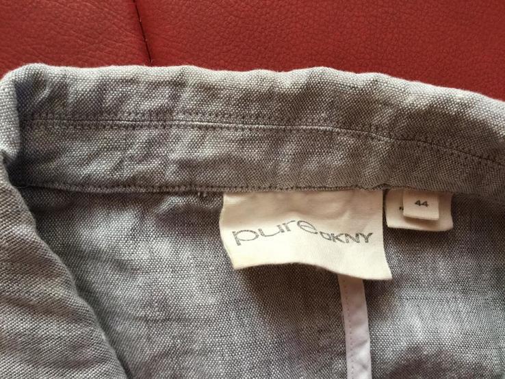 Пиджак, бренд DKNY, 100% лён, новый, фото №9