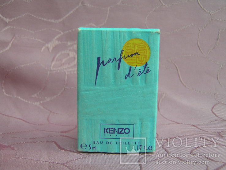 Коробка от парфюма Parfum D'Ete Kenzo (Франция)