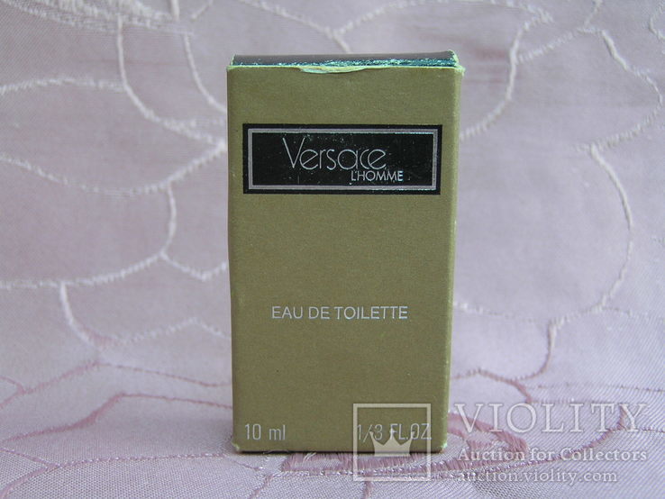 Коробка парфумів Versace L'Homme (Франція), фото №2