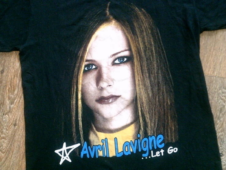 Avril Lavigne - черная футболка разм.L, фото №4