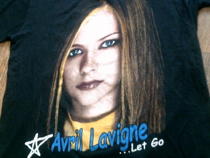 Avril Lavigne - черная футболка разм.L, фото №6