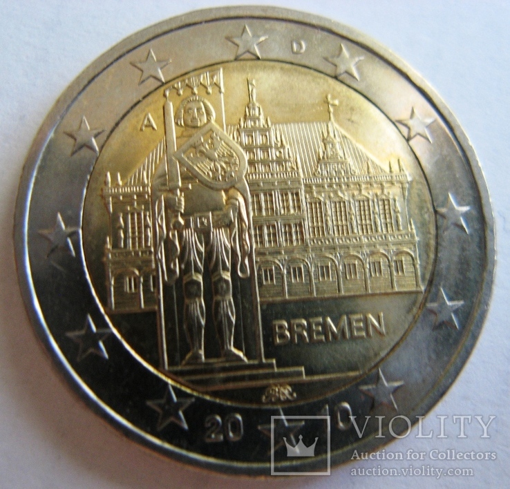 Германия, комплект 2 евро*9 шт. 2006-2016 "Города Германии", фото №9