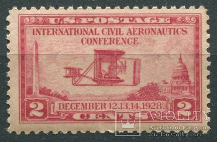 США 1928 Конференция по аэронавтике 2С, фото №2