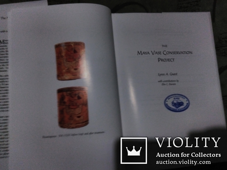 The Maya Vase Conservation Project+CD, фото №3