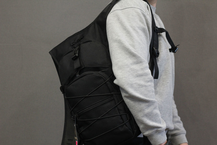 Тактический (городской) рюкзак Oxford 600D с системой M.O.L.L.E Black (303 черный), photo number 3