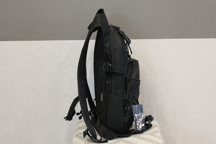 Тактический (городской) рюкзак Oxford 600D с системой M.O.L.L.E Black (303 черный), фото №10